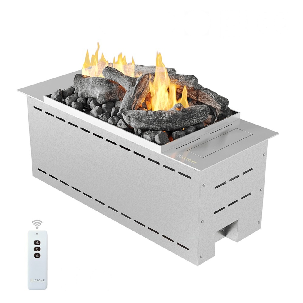 Автоматический биокамин Airtone Prime (Silver / Серебро)