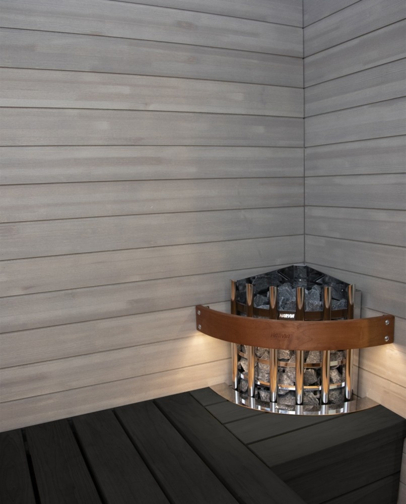 Электрическая печь для сауны Harvia Glow Corner TRC70EE