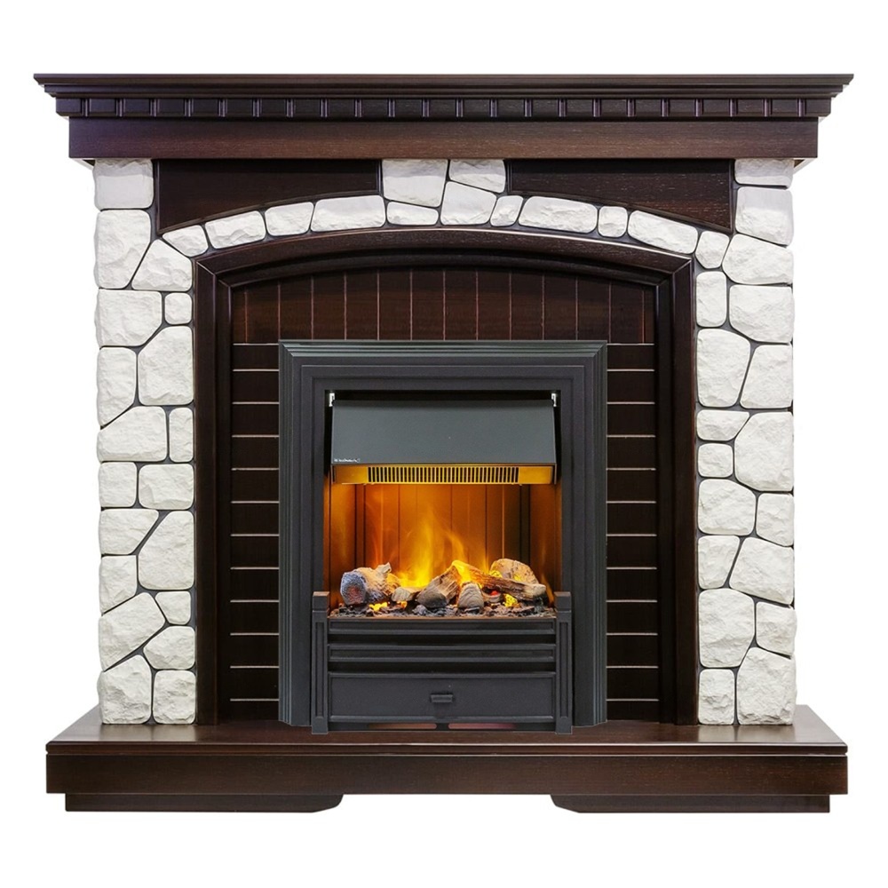 Каминокомплект Dimplex Glasgow с очагом Brookline Black