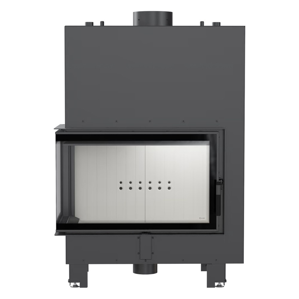 Каминная топка Kratki MBO/PW/15/L/BS/W