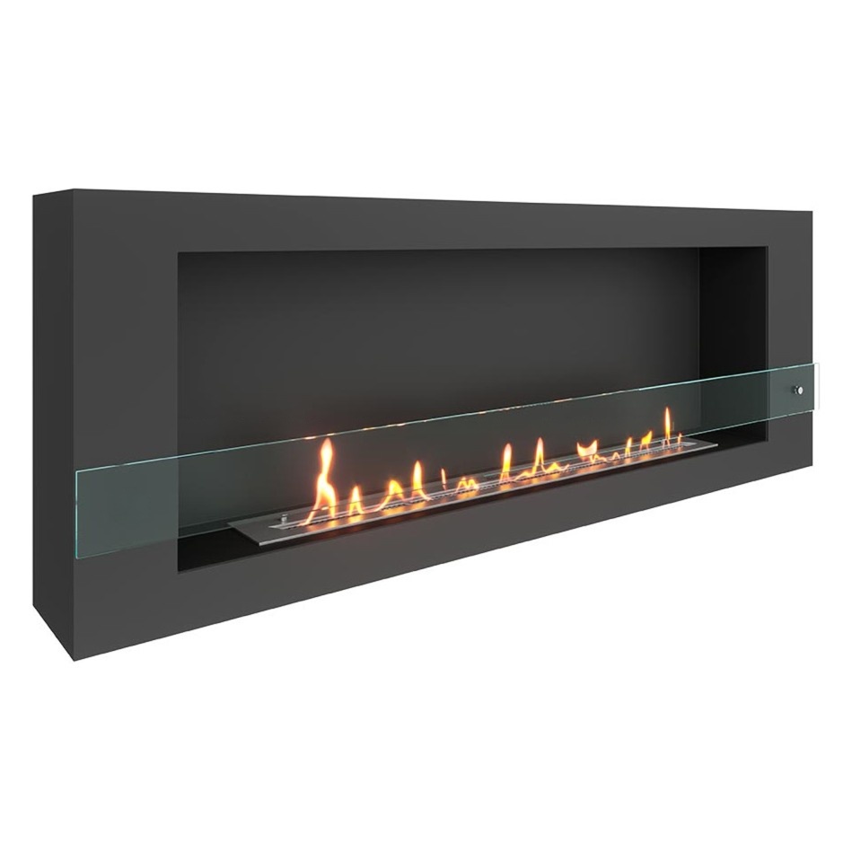 Биокамин SteelHeat WALL LONG 1500