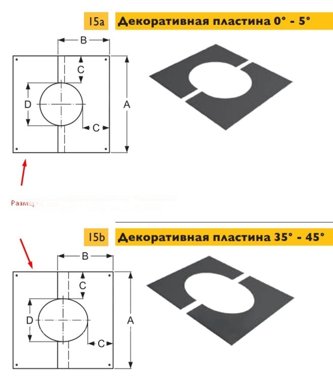 Настенный комплект дымохода Schiedel Permeter Ø 130 мм