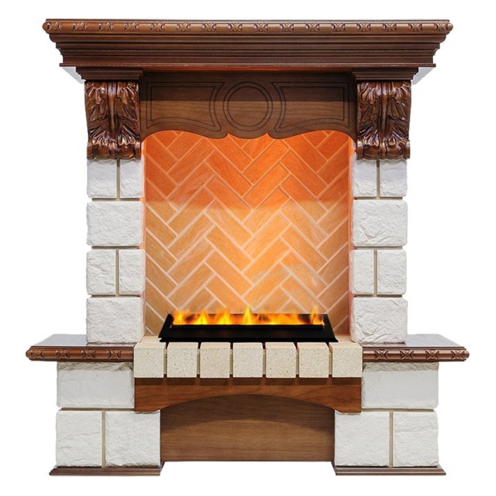 Каминокомплект Dimplex Pierre Luxe с очагом Cassette 400