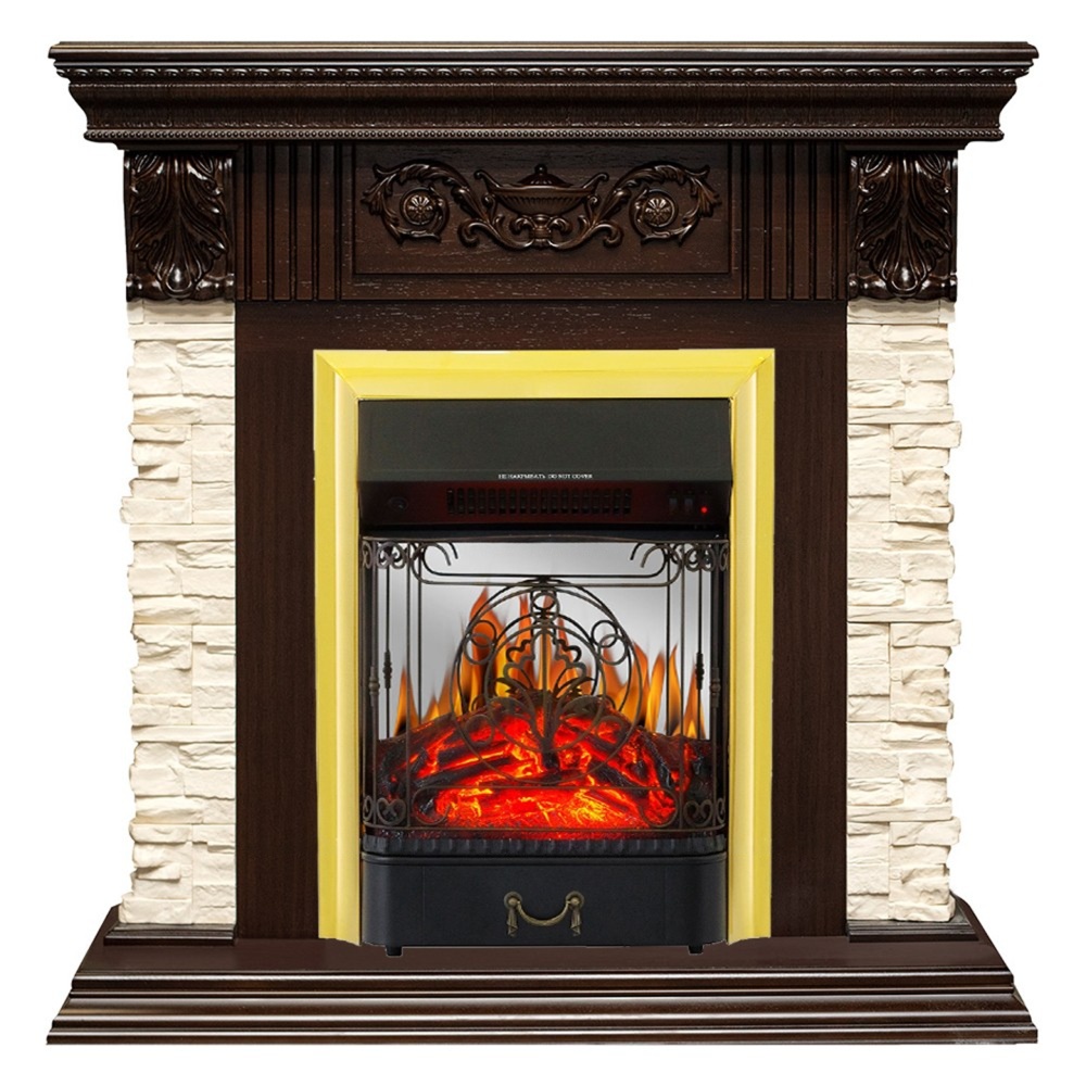 Каминокомплект Royal Flame Luxemburg сланец бежевый с очагом Majestic FX