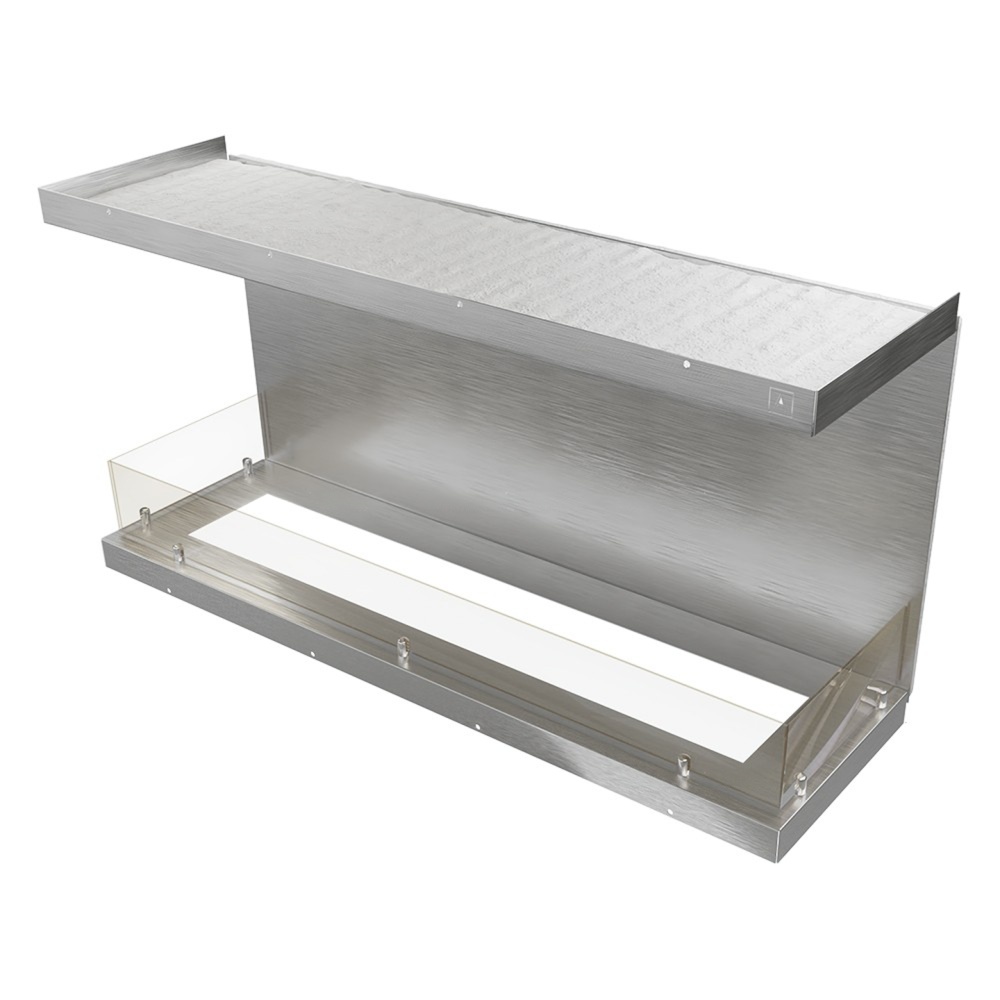 Механический фронтальный короб Airtone (Silver / Серебро)