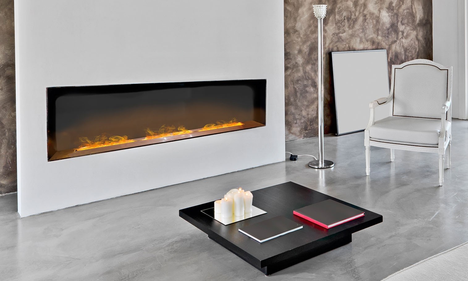 Электрический очаг RealFlame 3D Line-S 150 Matte Black