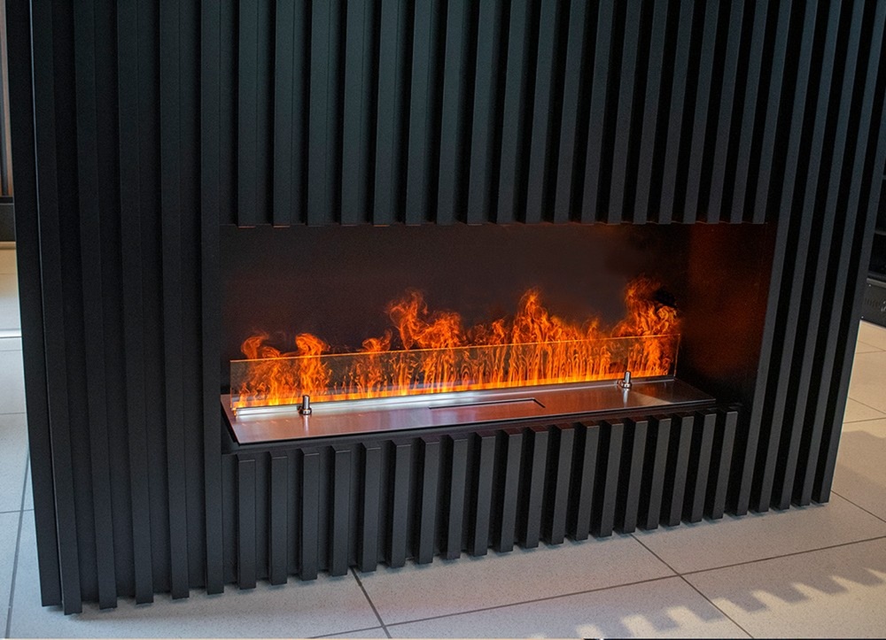 Электрический очаг Schones Feuer 3D FireLine 1500 со стальной крышкой