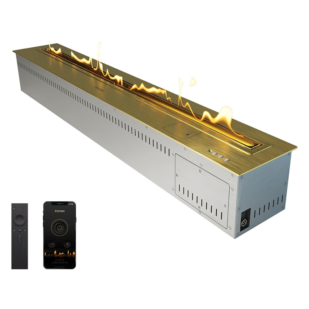 Автоматический биокамин Airtone Andalle Linear (Gold / Золото)