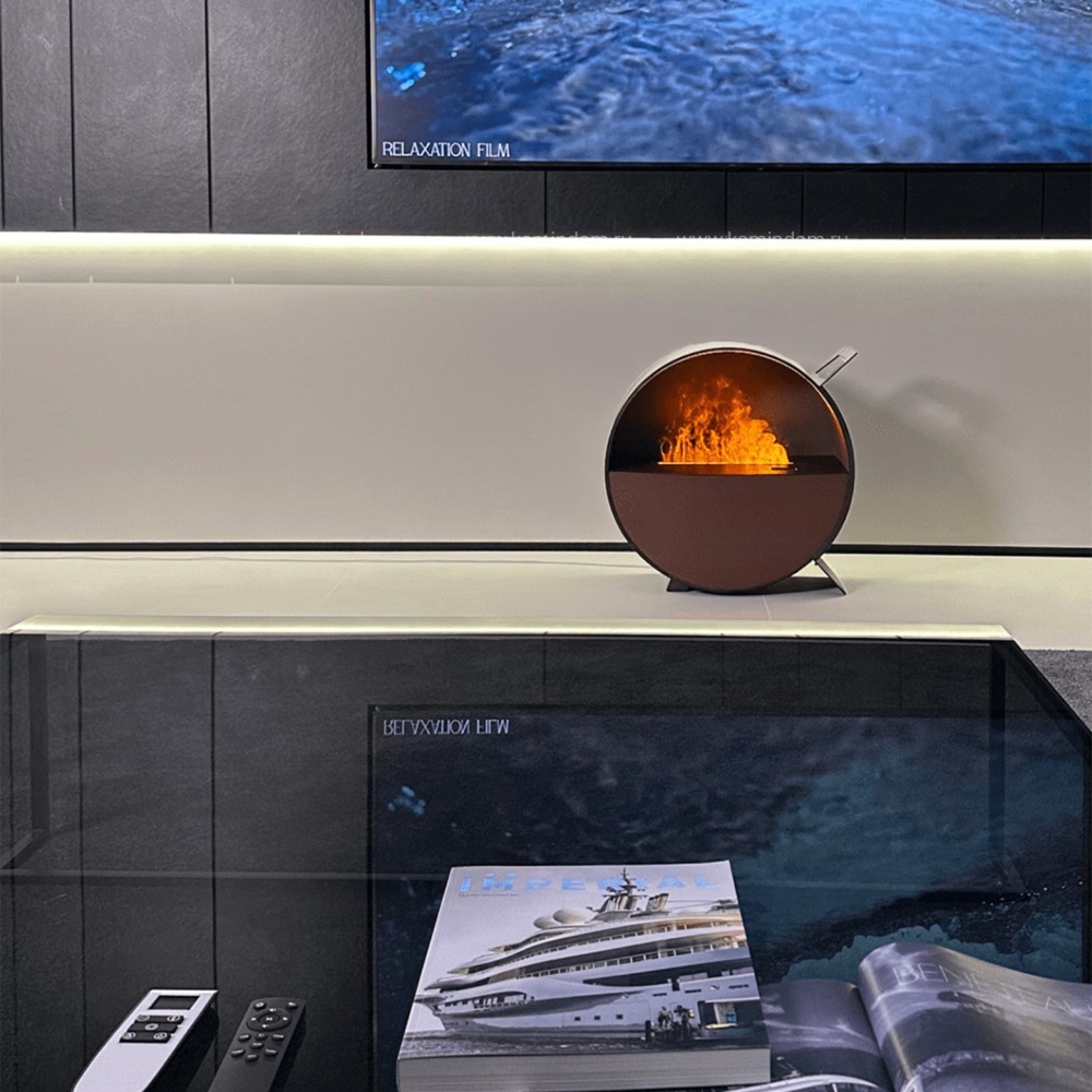 Электрический паровой камин Airtone Unio 800 с аудиосистемой