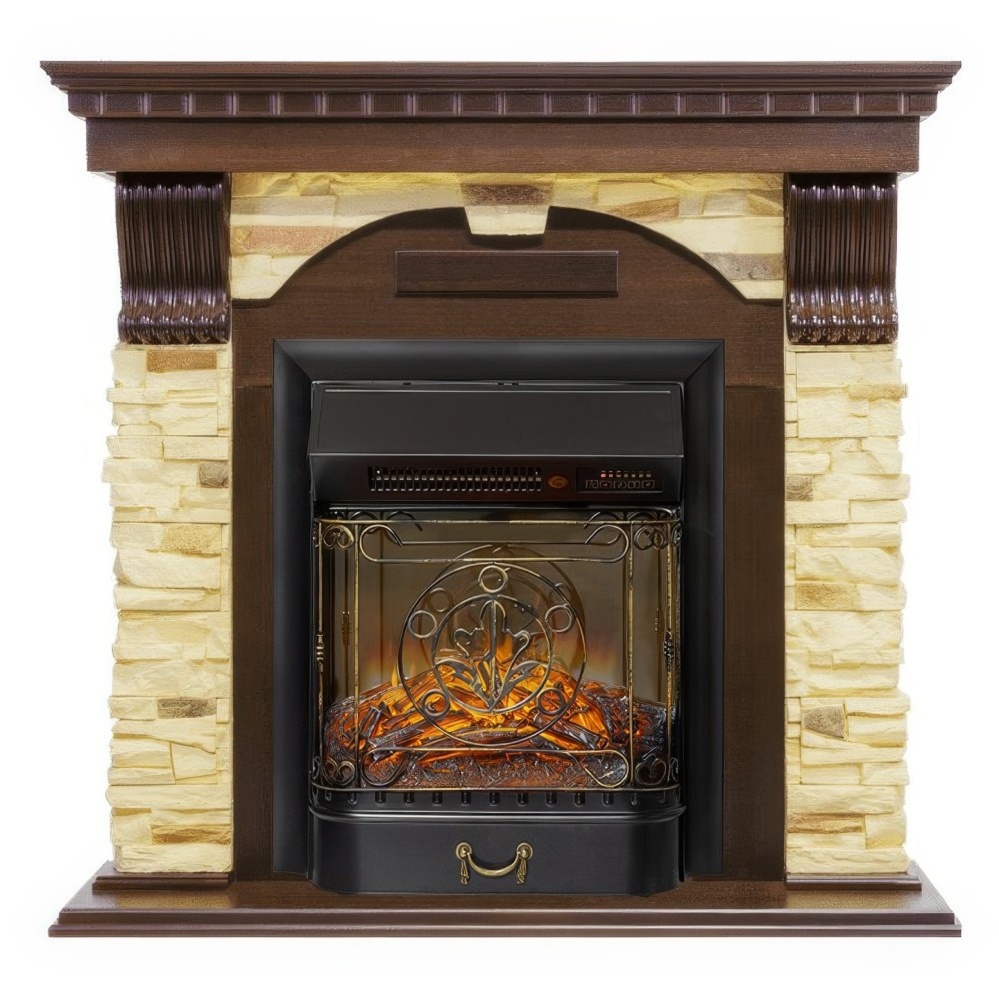 Каминокомплект Royal Flame Dublin с очагом Majestic FX M Black RC