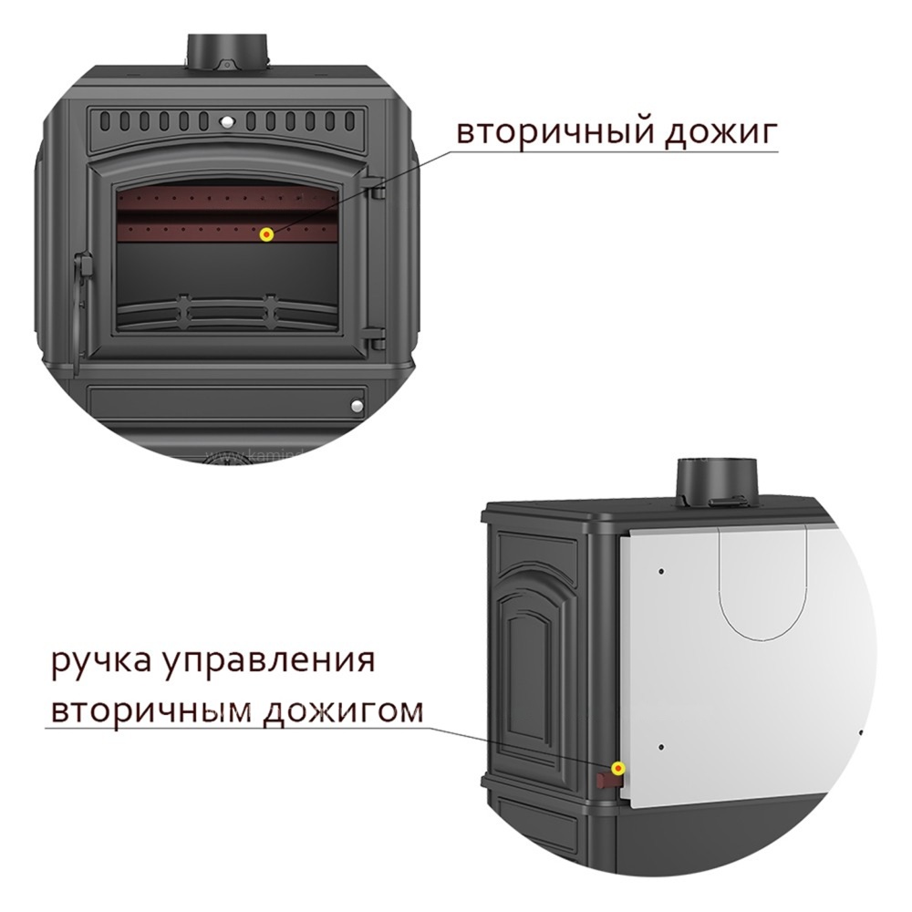 Печь-камин Везувий LV-12
