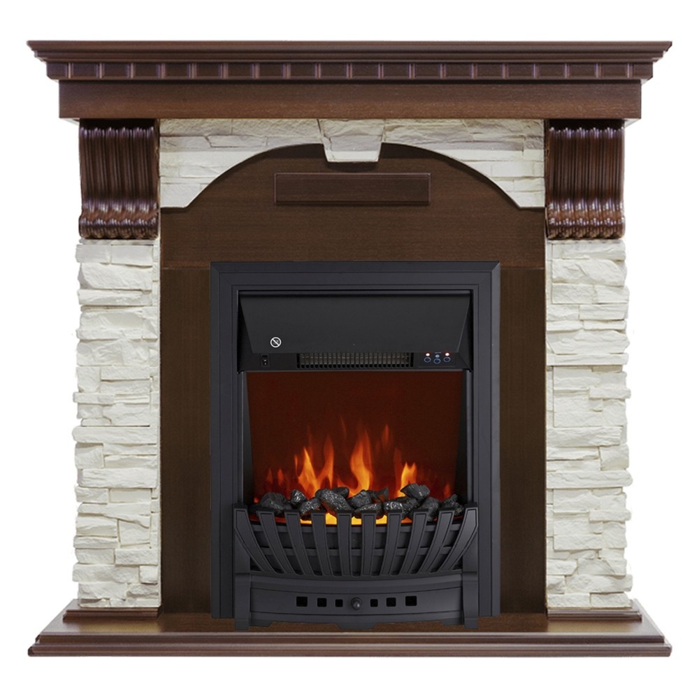 Каминокомплект Royal Flame Dublin с очагом Aspen (угловой)