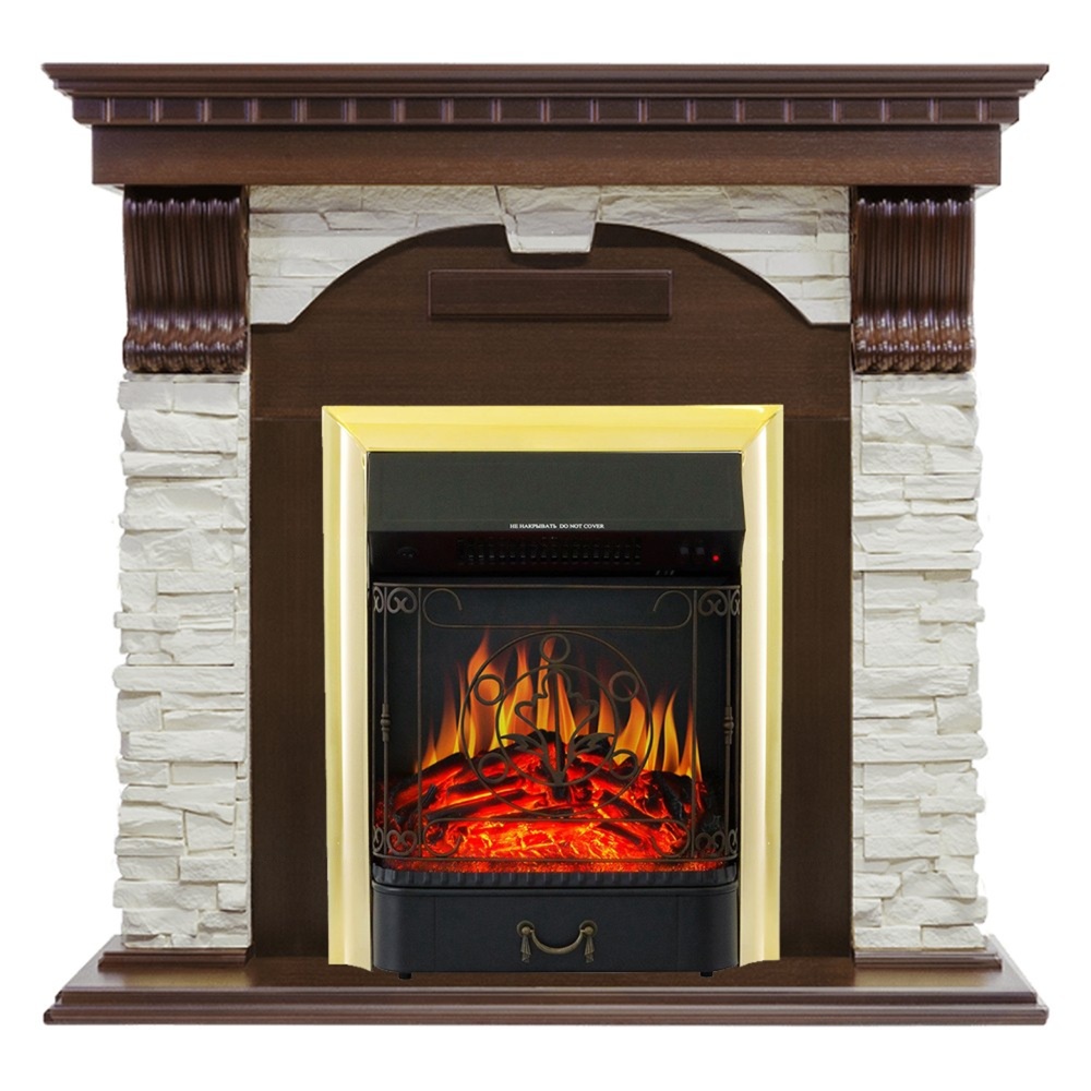 Каминокомплект Royal Flame Dublin с очагом Majestic FX (угловой)