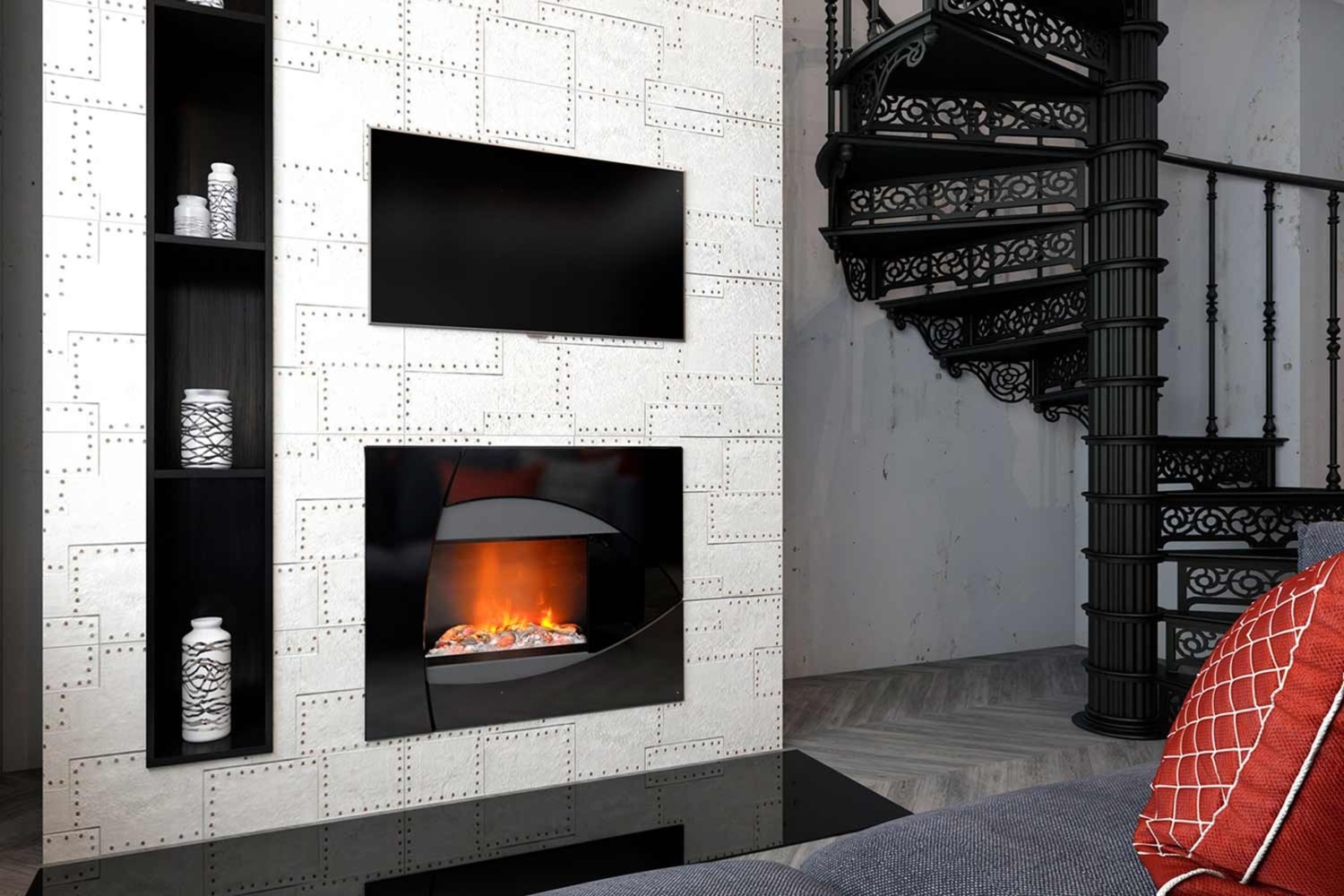 Электрический камин Dimplex Burbank