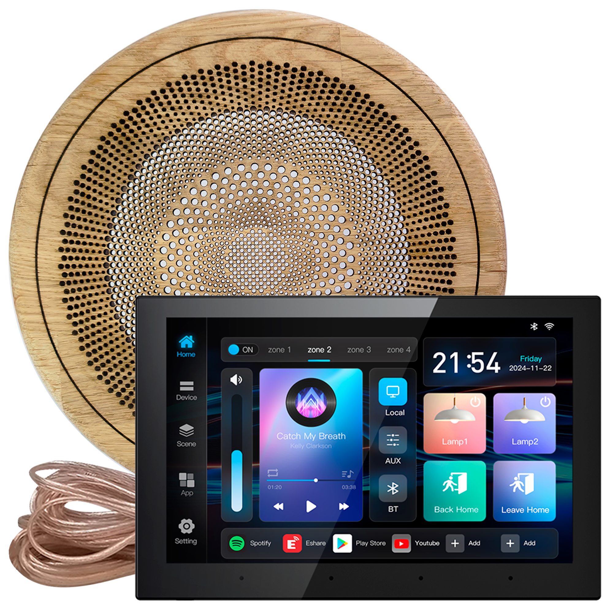 Комплект акустической системы с караоке-усилителем SW SOUND NEXT - Sauna R1