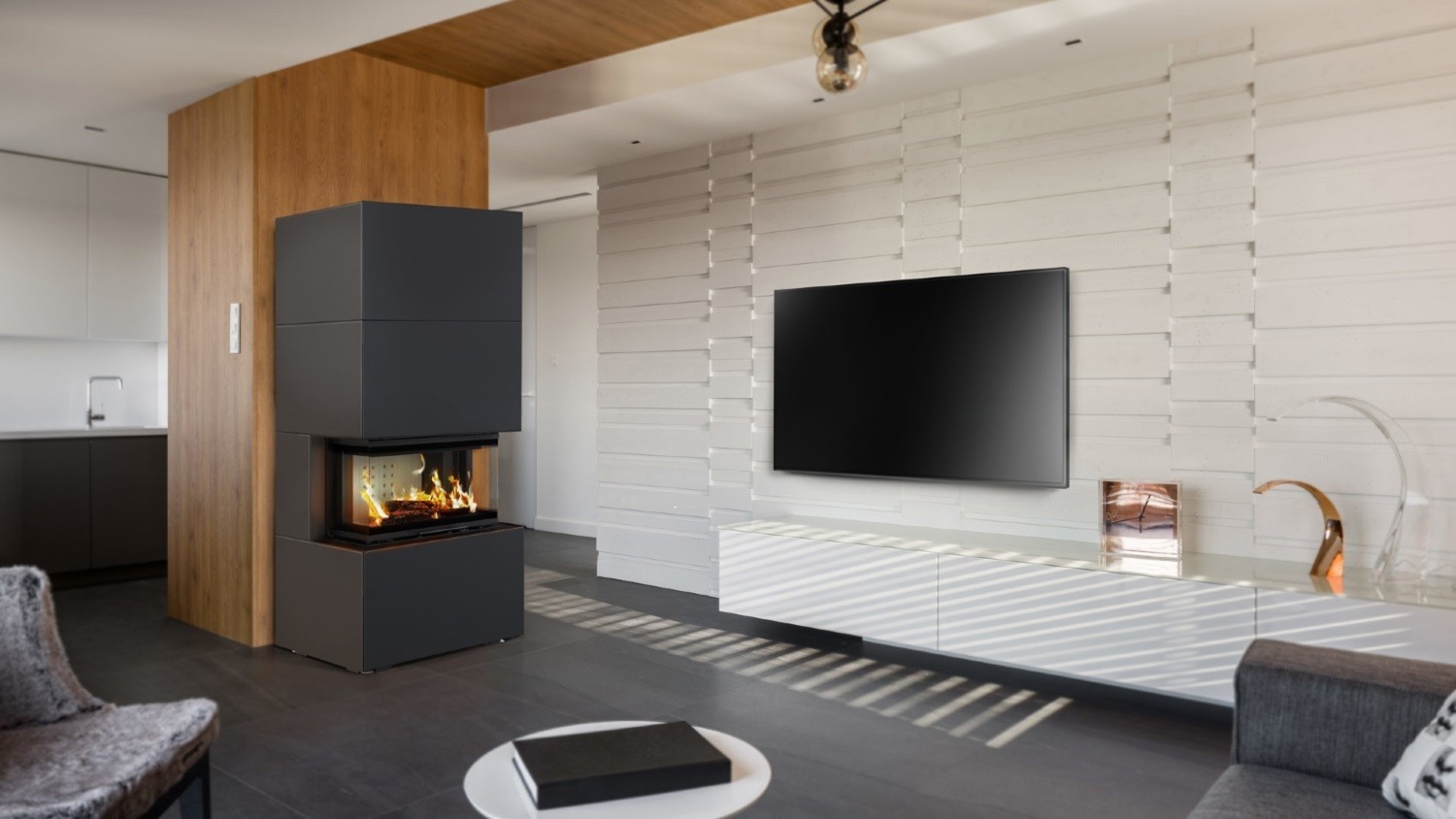 Каминокомплект Kratki Home Easy Box с топкой NBC