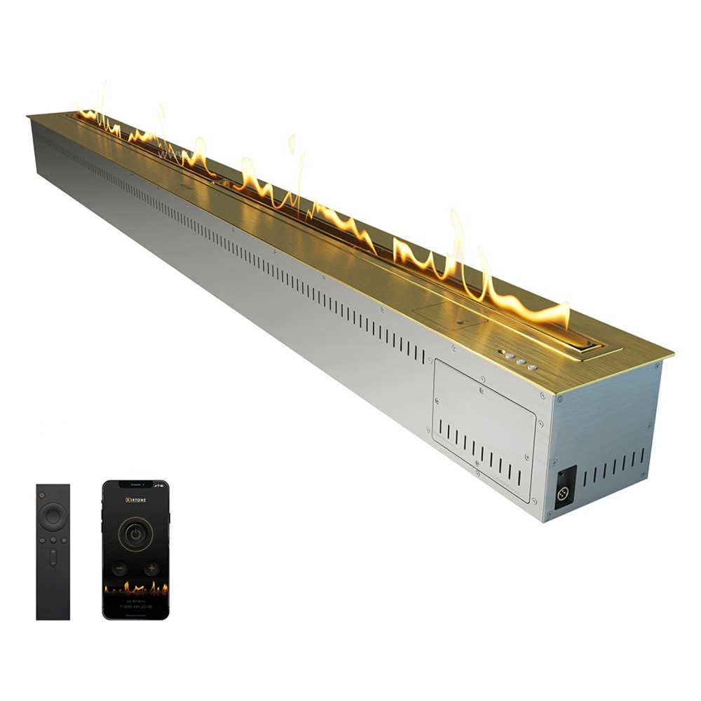 Автоматический биокамин Airtone Andalle Linear (Gold / Золото)
