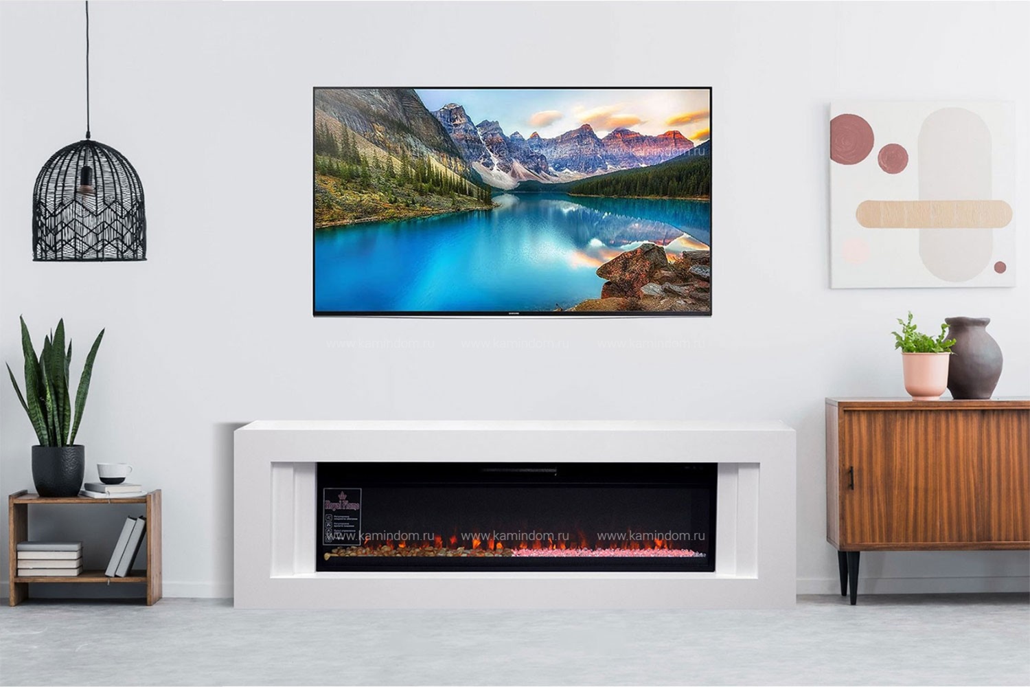 Каминокомплект Royal Flame Line 60 с очагом Vision 60