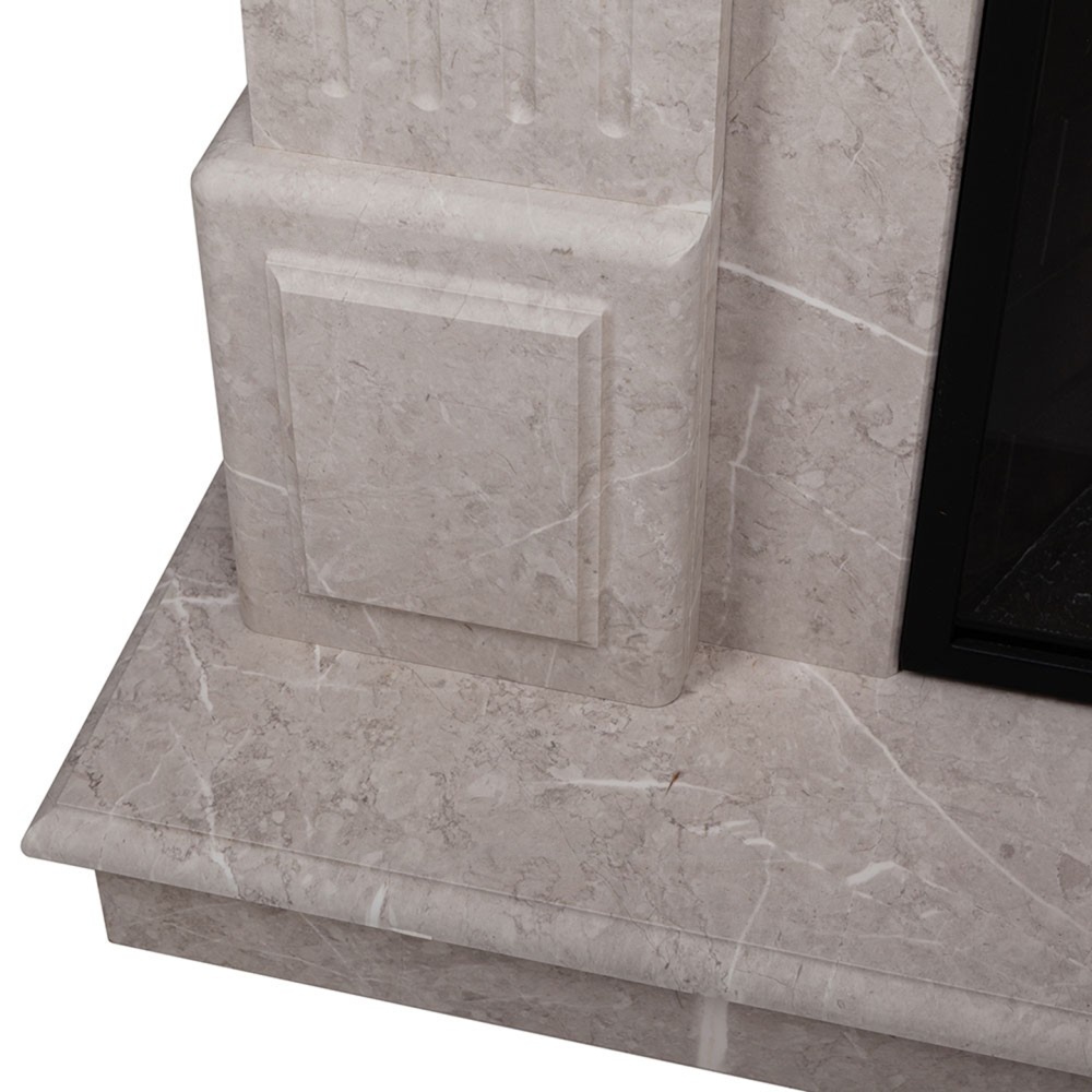 Каминокомплект RealFlame Carolina Marble с очагом Evrika 25.5