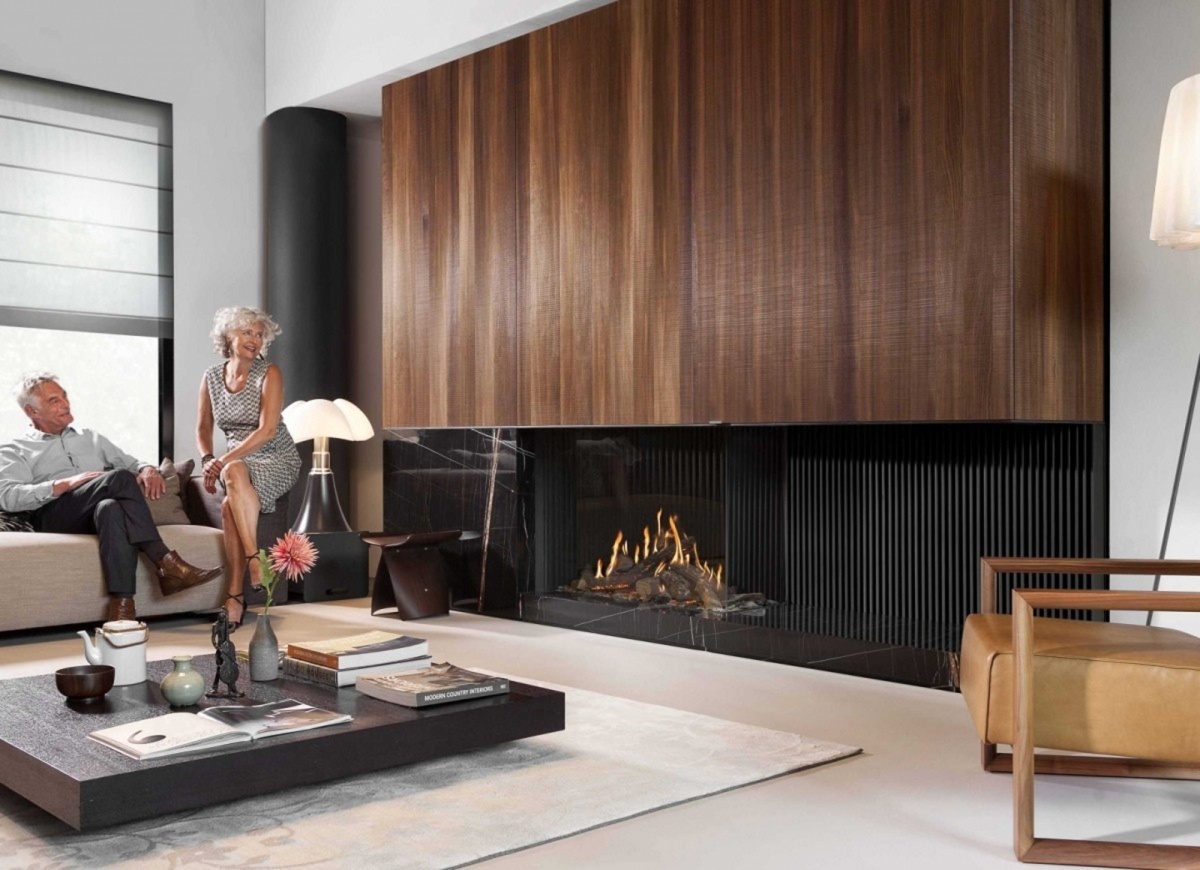 Газовая топка Kal-Fire GP110/75C (L/R) (Fairo ECO-prestige 110/75 угловая)