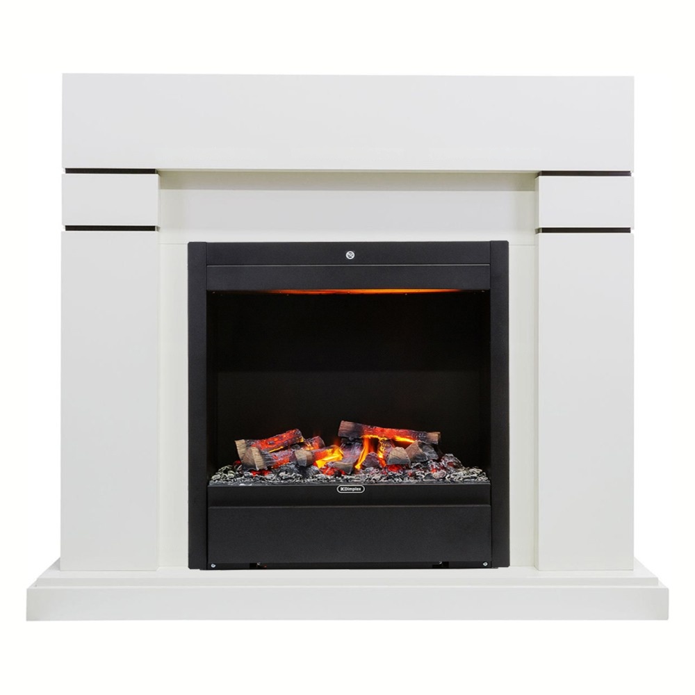 Каминокомплект Dimplex Портал Lindos с очагом Opti-Myst Albany Black