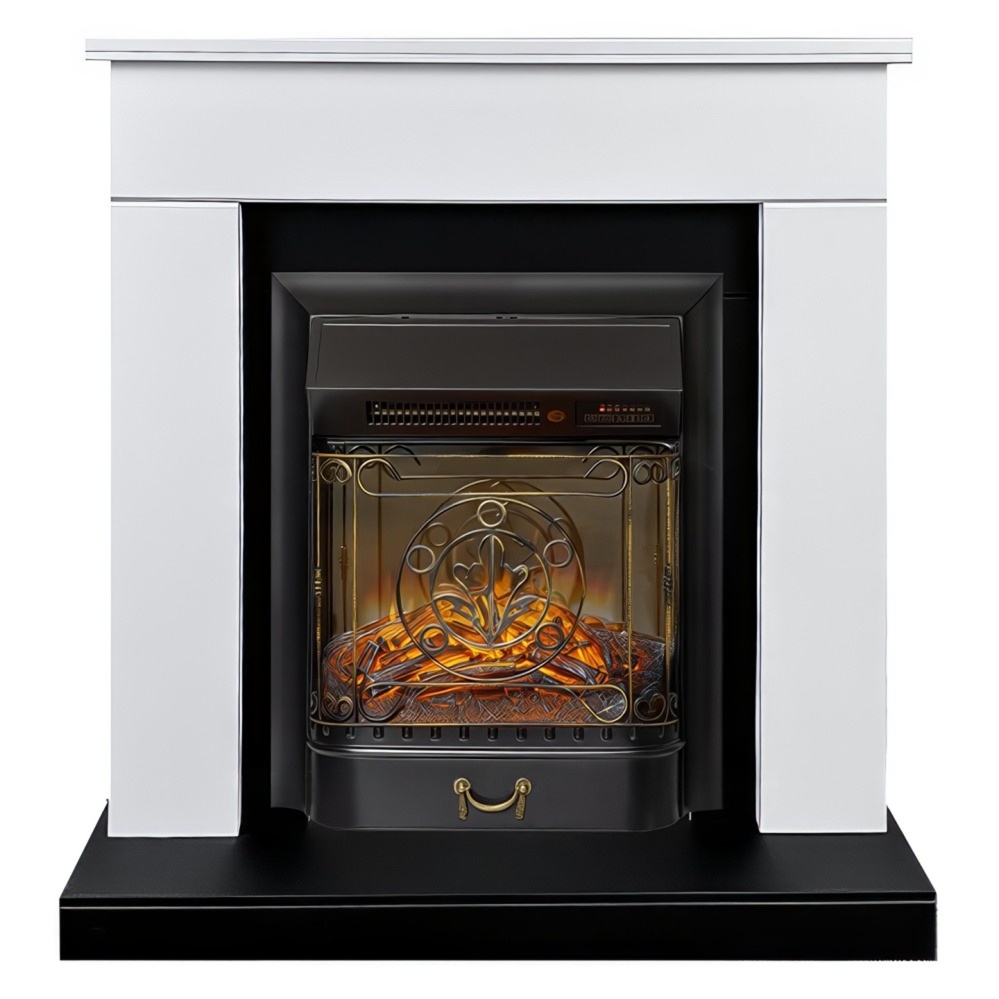 Каминокомплект Royal Flame Bergen с очагом Majestic FX M Black RC (разборный)