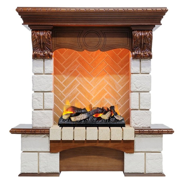 Каминокомплект Dimplex Pierre Luxe с очагом Cassette 400
