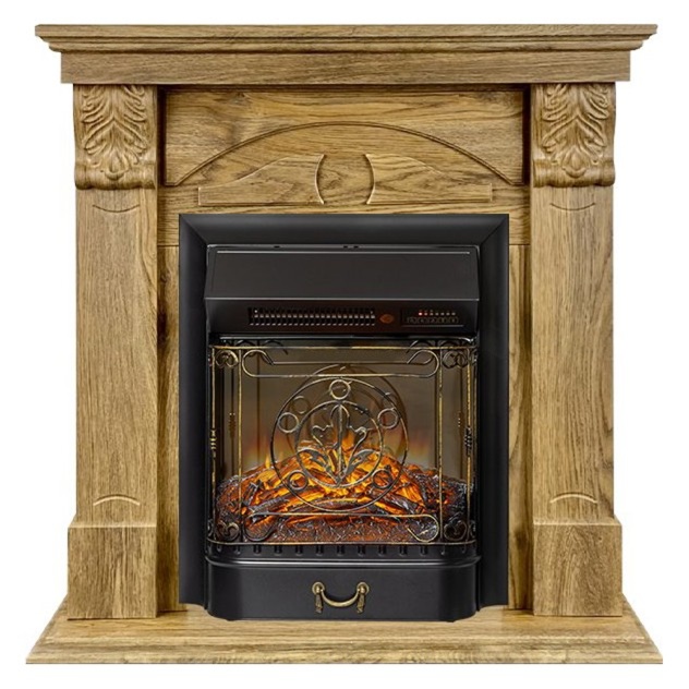 Каминокомплект Royal Flame Dublin RUSTIC с очагом Majestic FX M Black RC (разборный)