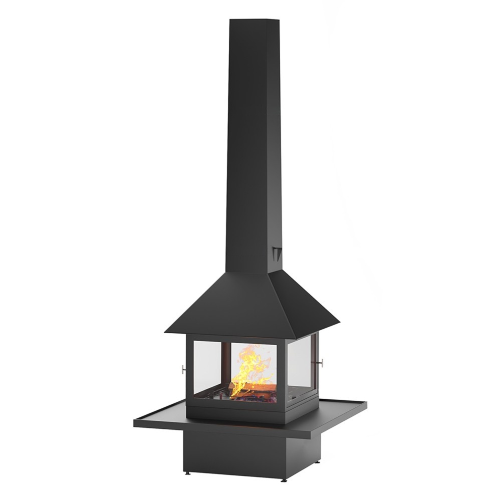 Камин OpenFire Cube