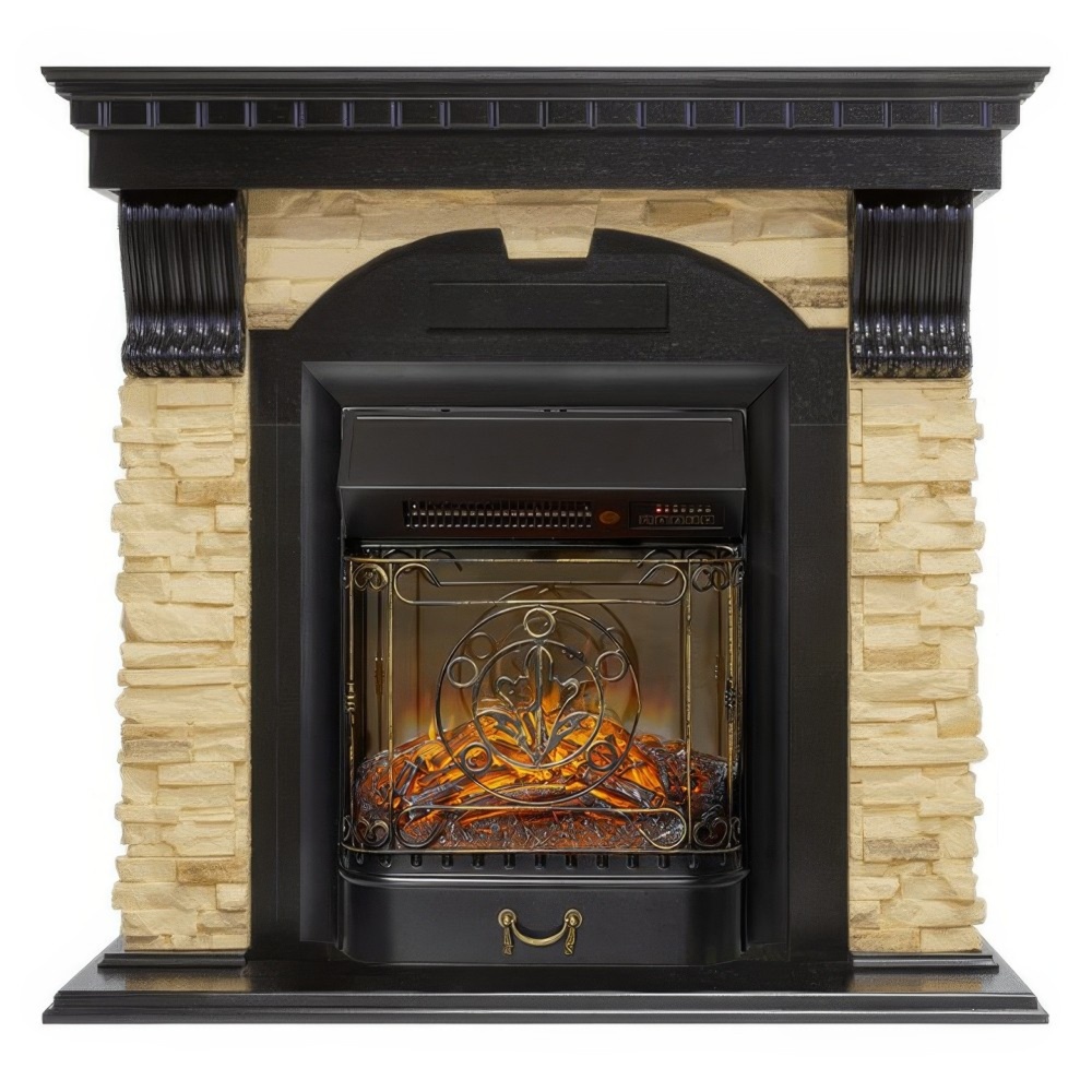 Каминокомплект Royal Flame Dublin с очагом Majestic FX M Black RC