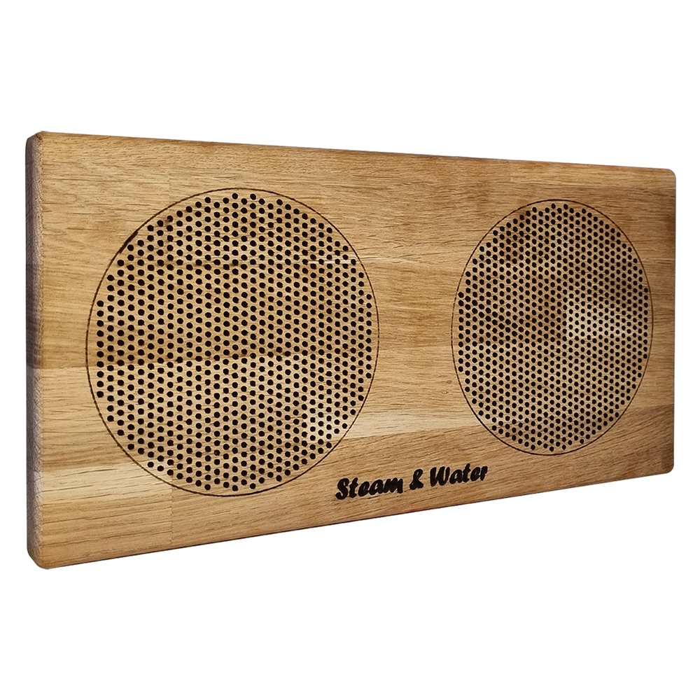 Дубовая сетка для динамика СН525 бане и сауне Steam&Water Wood SQUARE (квадратная двойная)