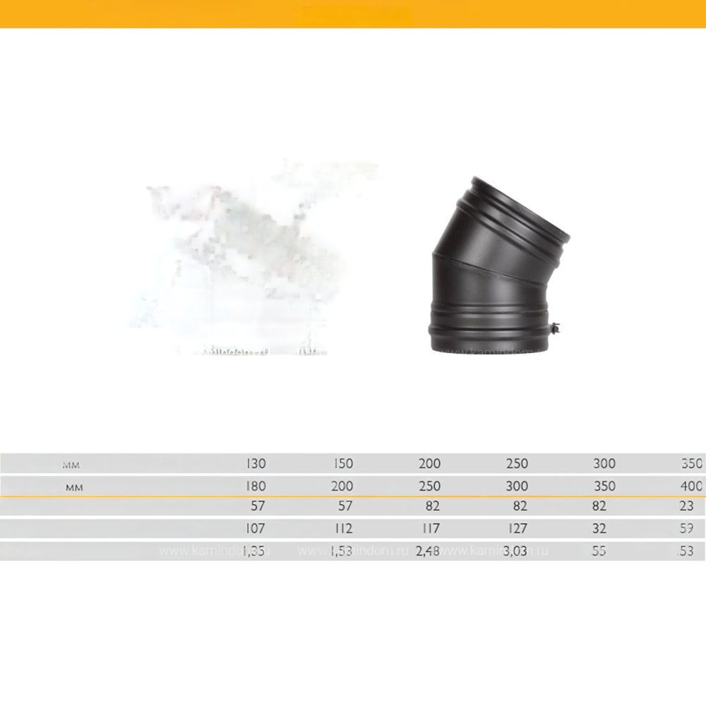 Отвод 30° Schiedel Permeter Pro 25