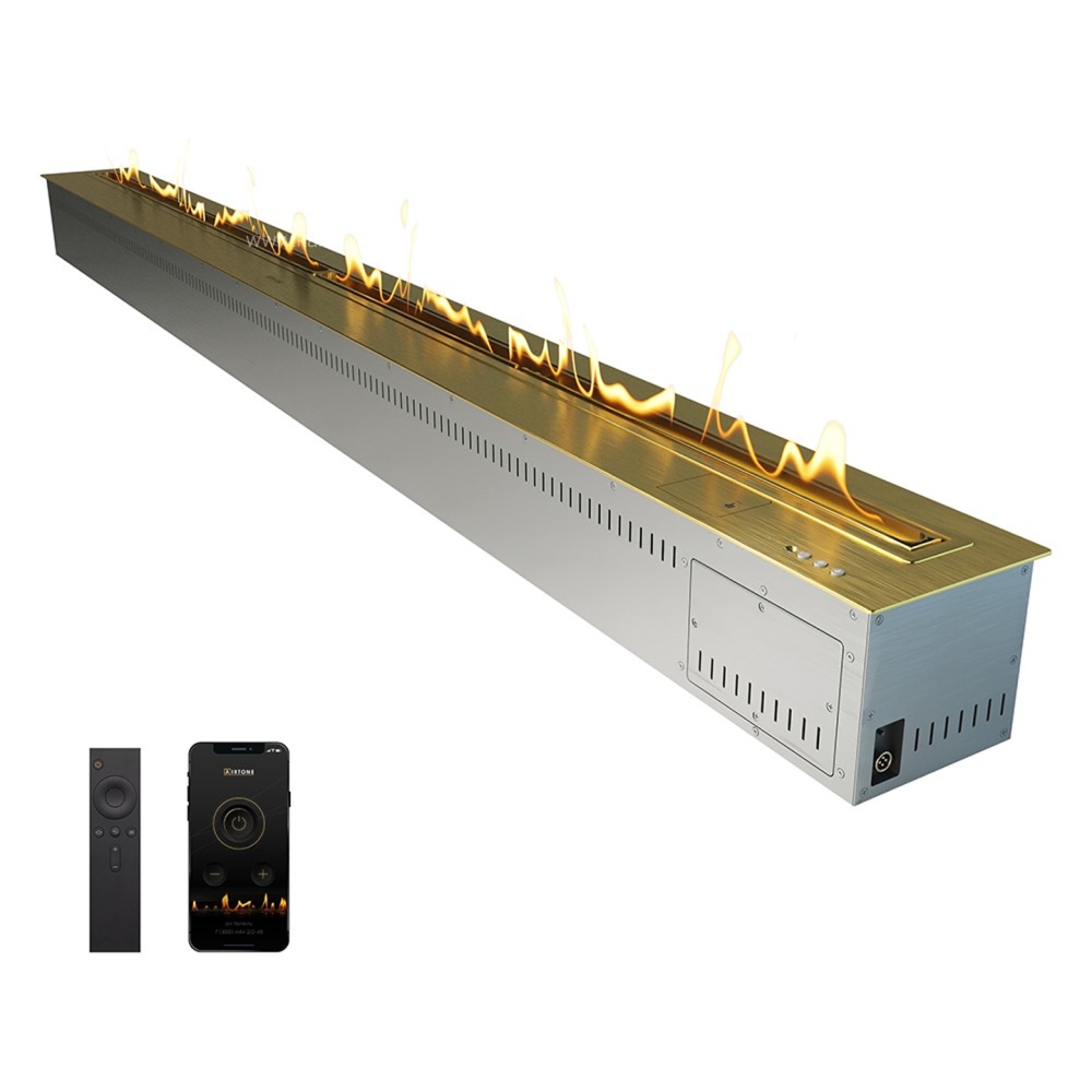 Автоматический биокамин Airtone Andalle Linear (Gold / Золото)