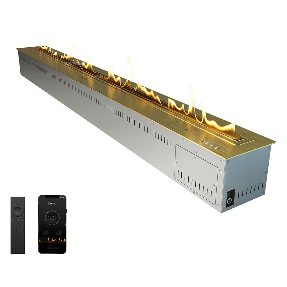 Автоматический биокамин Airtone Andalle Linear (Gold / Золото)