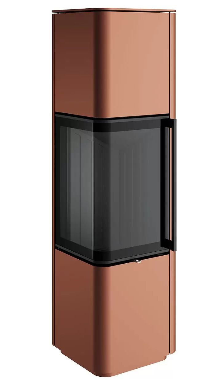Печь-камин Spartherm Cubo L медь