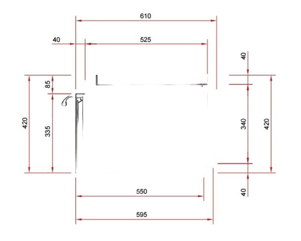 Каминная топка Schmid Ekko R 55(34)51
