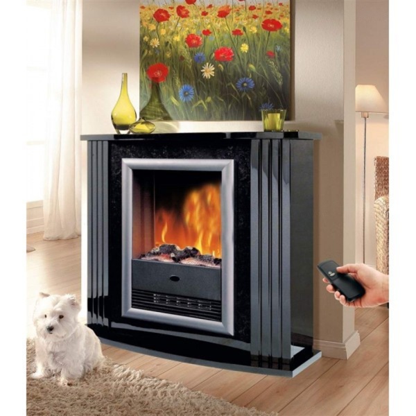 Каминокомплект Dimplex Mozart Black Deluxe с очагом Viotta