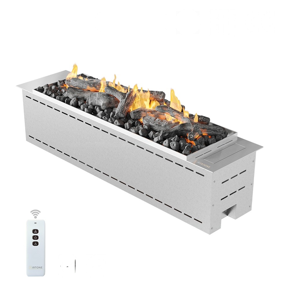 Автоматический биокамин Airtone Prime (Silver / Серебро)