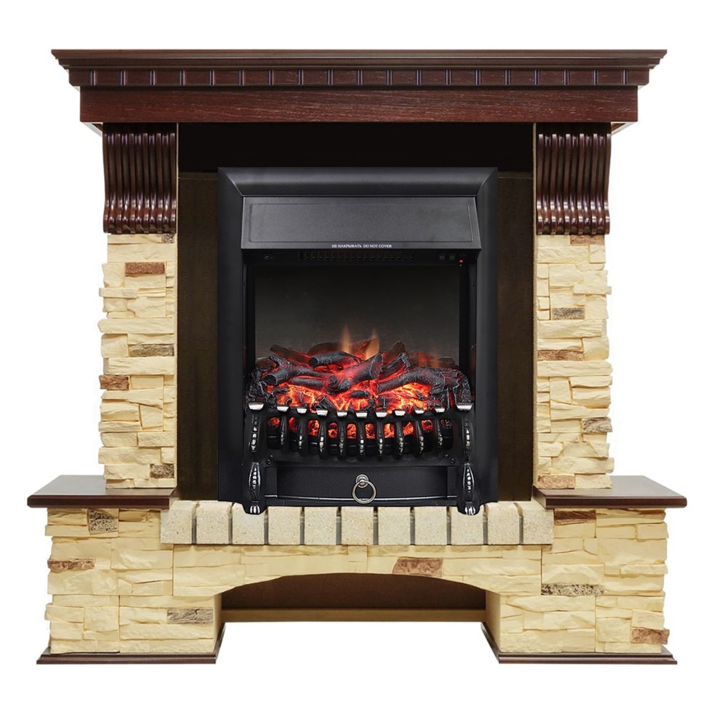 Каминокомплект Royal Flame Pierre Luxe сланец с очагом Fobos FX