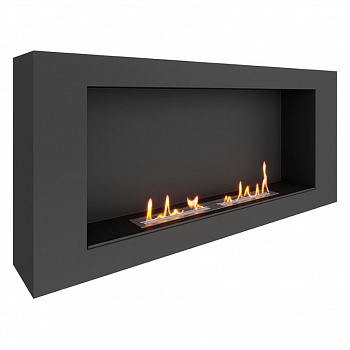 Биокамин SteelHeat WALL LONG 1200 LITE