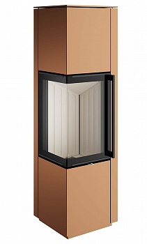 Печь-камин Spartherm Piko L ржаво-коричневая