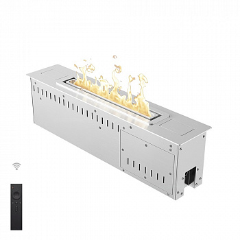 Автоматический биокамин Airtone Slim (Silver / Серебро)
