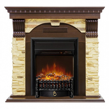 Каминокомплект Royal Flame Dublin с очагом Fobos FX M Black RC