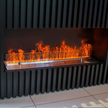 Электрический очаг Schones Feuer 3D FireLine 800 со стальной крышкой